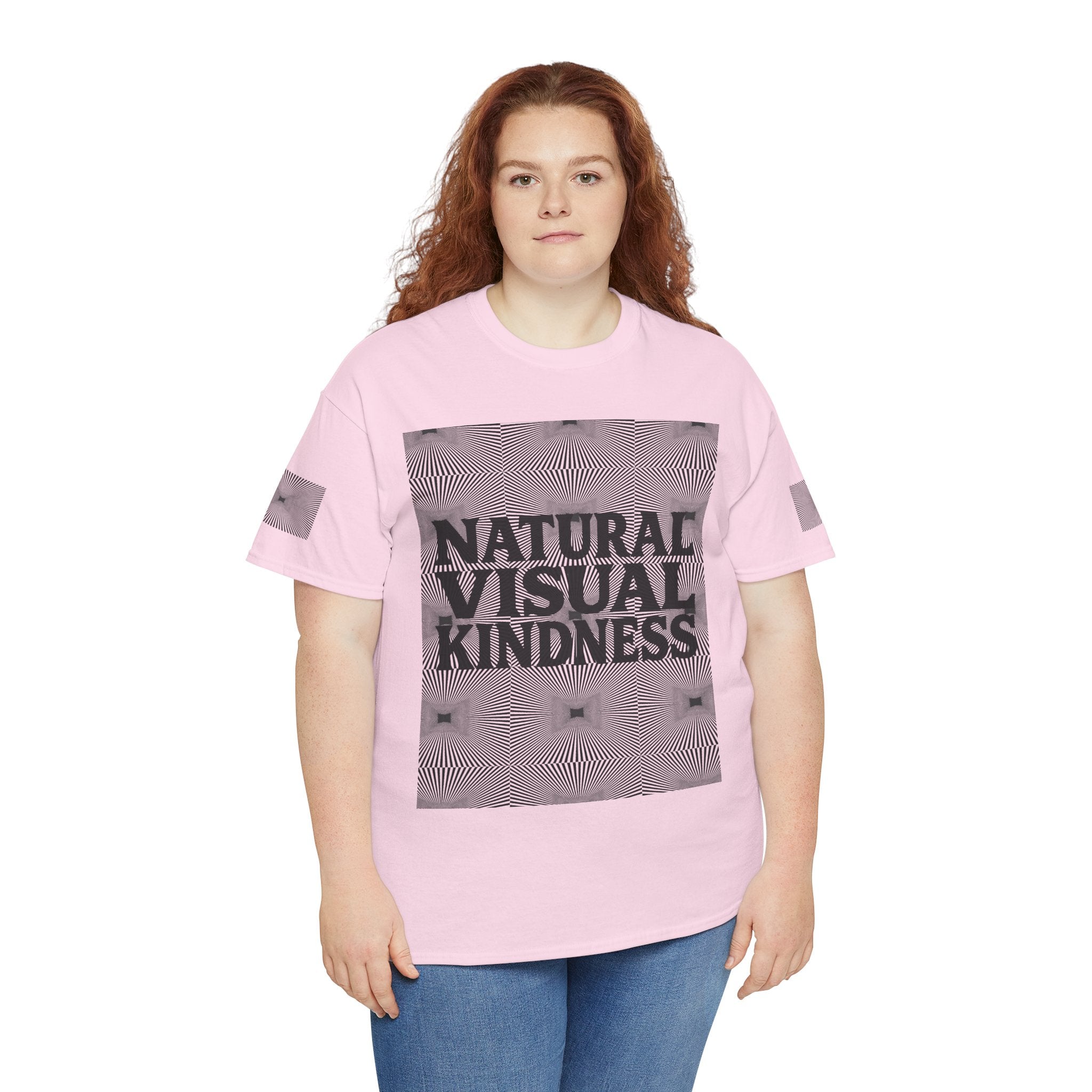 NVK NATURAL VISUAL KINDNESS TEE™ — Optical Art Graphic