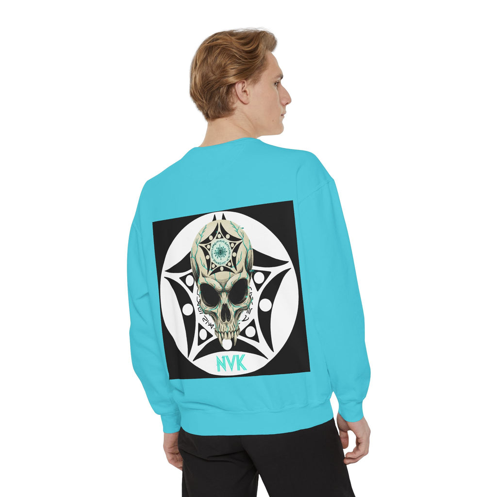 NVK BUGA SPHERE SKULL SWEATSHIRT™ — Graphic Crewneck