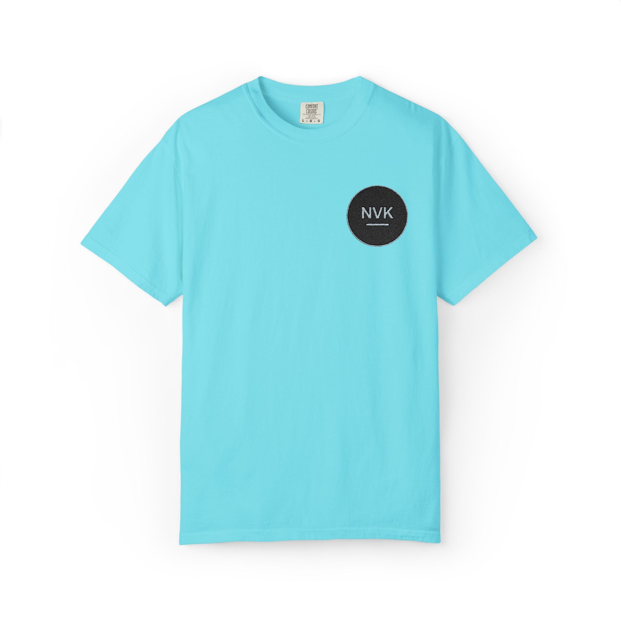 NVK MINIMAL LOGO TEE™ — Heavyweight Garment-Dyed Essential
