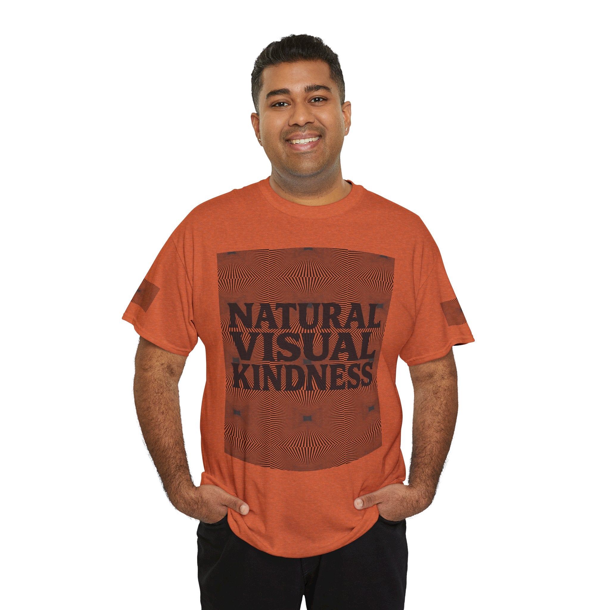 NVK NATURAL VISUAL KINDNESS TEE™ — Optical Art Graphic