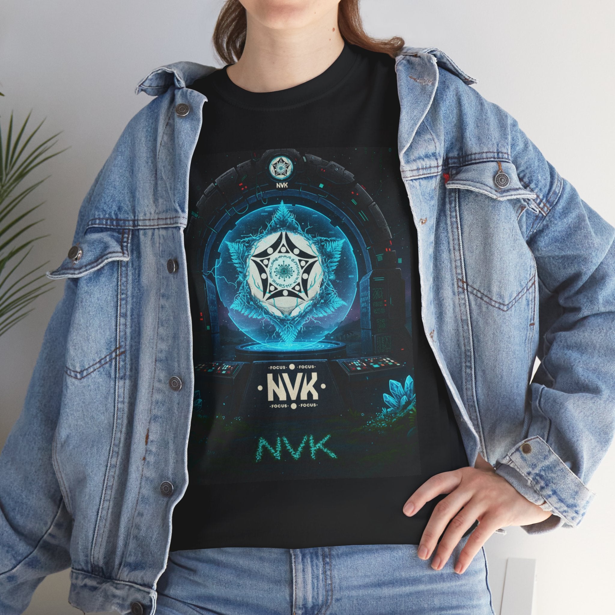 NVK BUGA SPHERE MYSTIC STAR TEE™ — Geometric Graphic