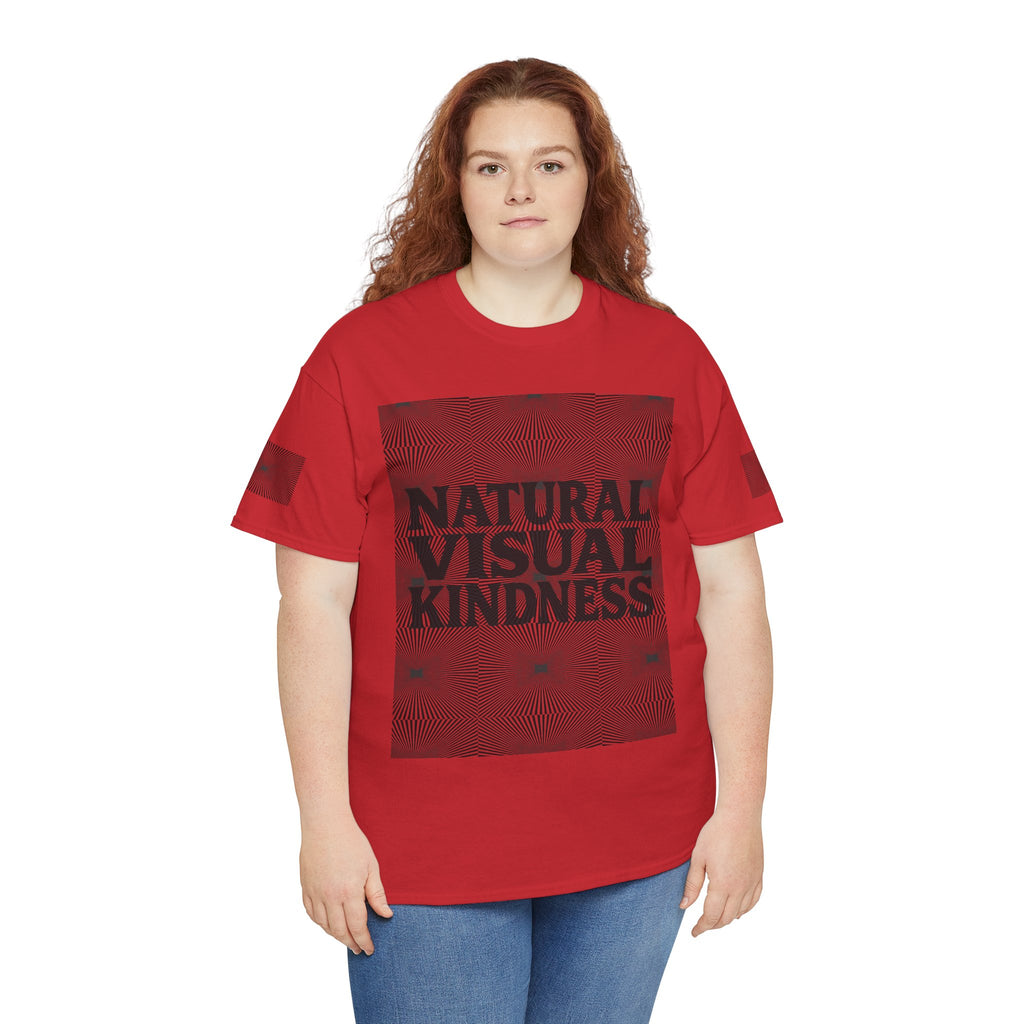 NVK NATURAL VISUAL KINDNESS TEE™ — Optical Art Graphic