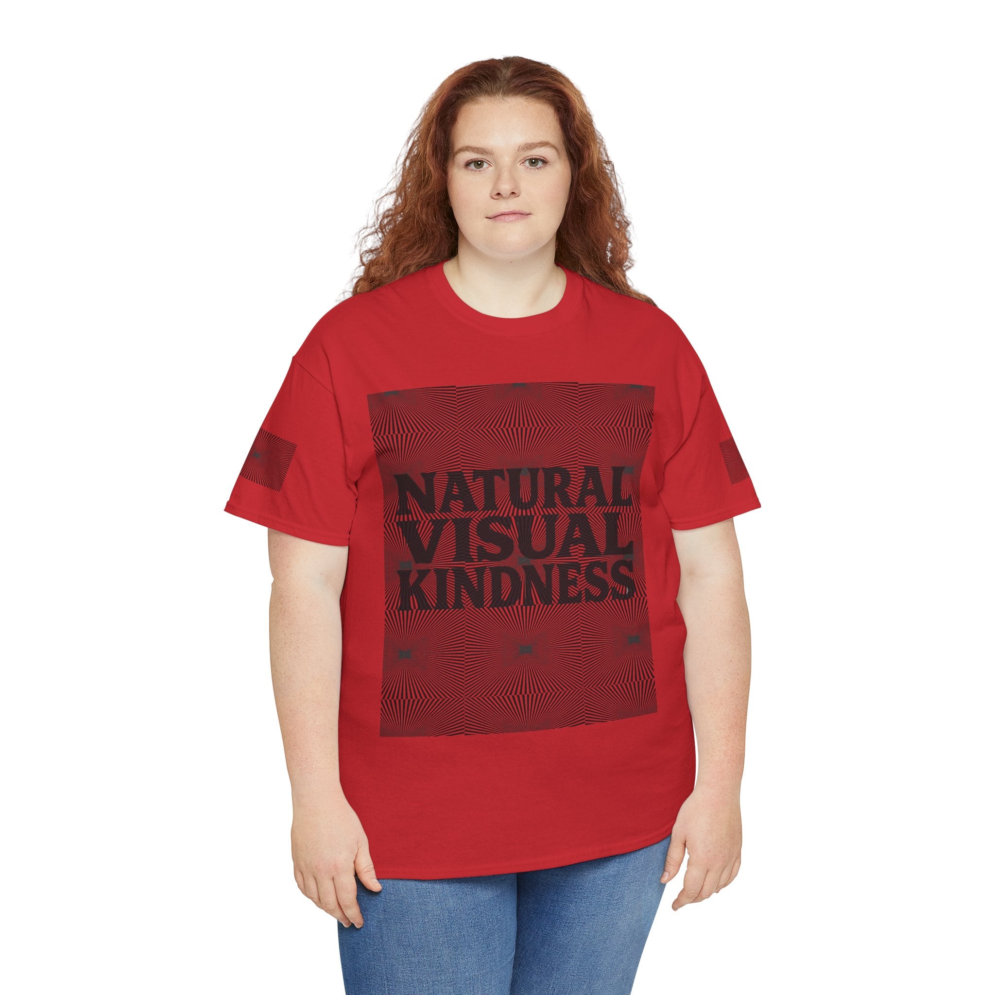 NVK NATURAL VISUAL KINDNESS TEE™ — Optical Art Graphic