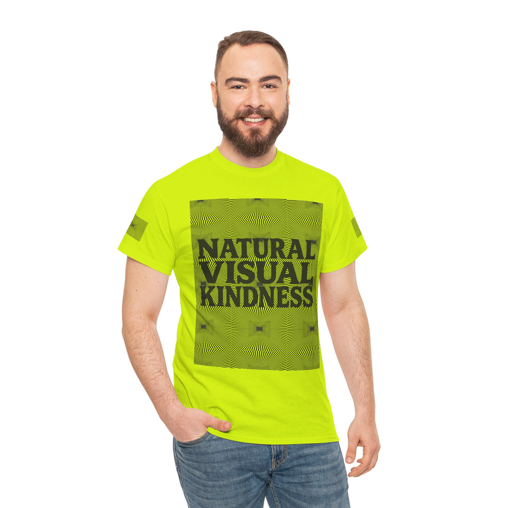 NVK NATURAL VISUAL KINDNESS TEE™ — Optical Art Graphic