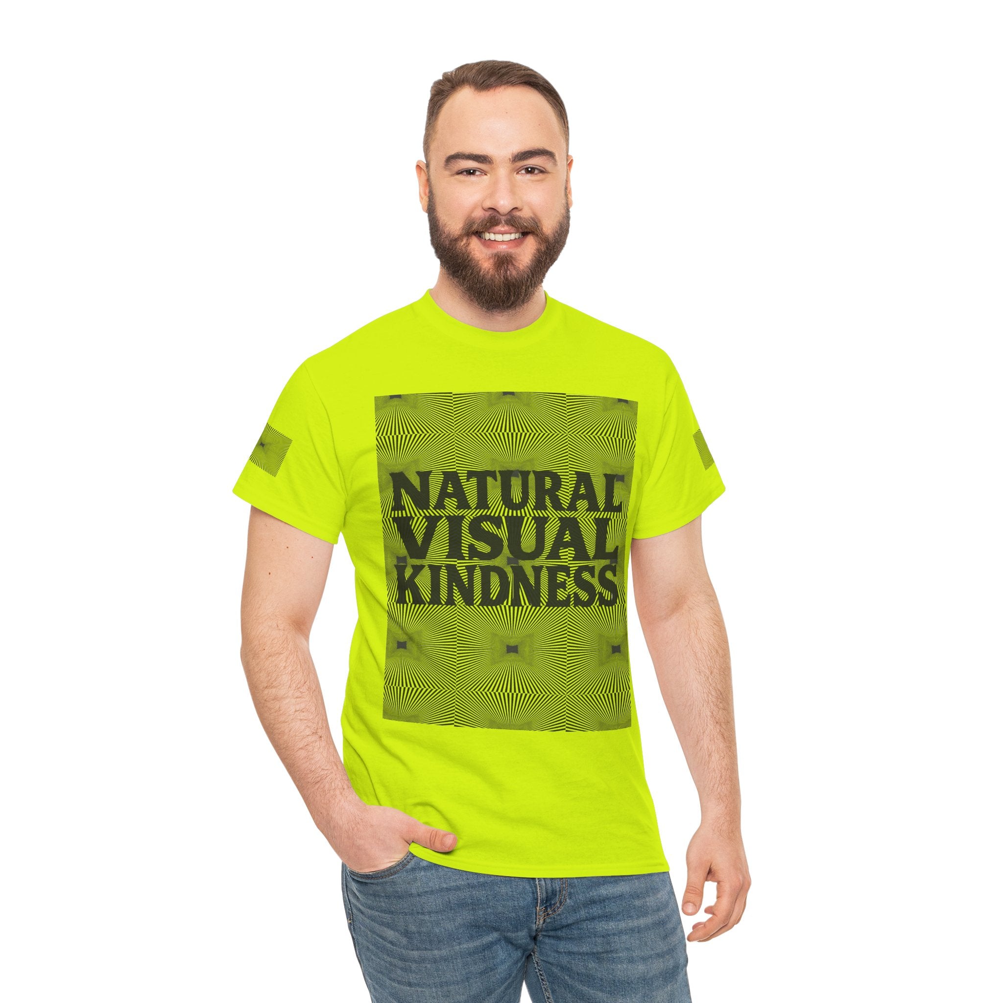 NVK NATURAL VISUAL KINDNESS TEE™ — Optical Art Graphic