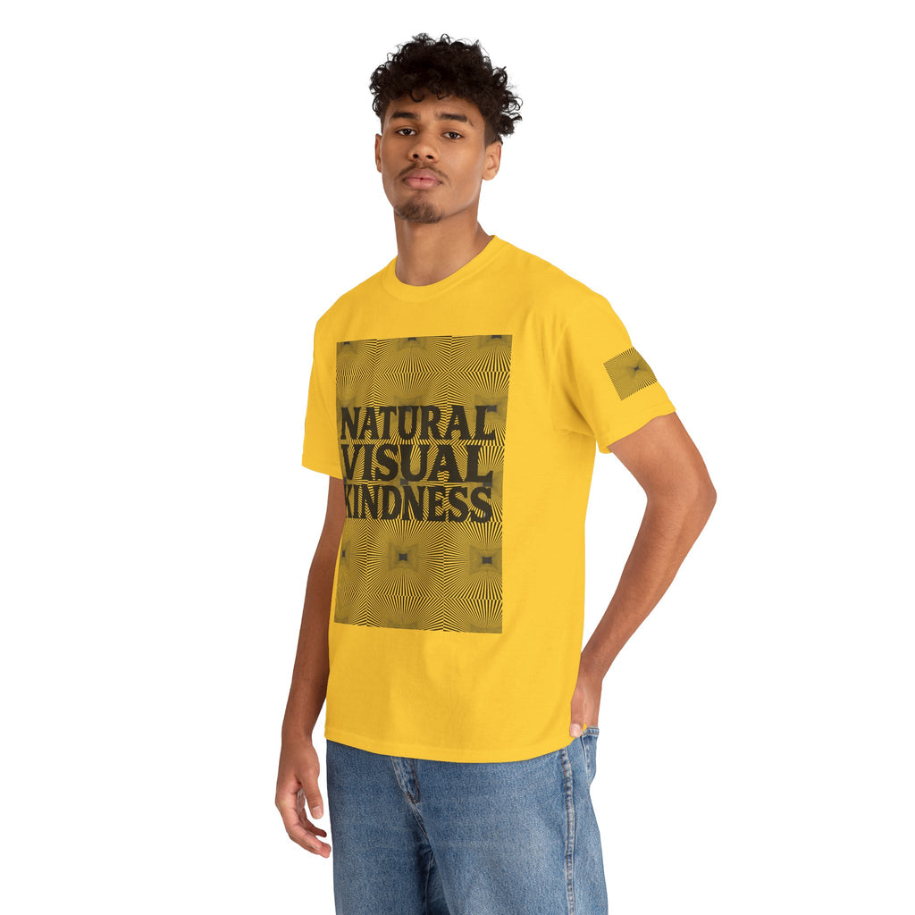 NVK NATURAL VISUAL KINDNESS TEE™ — Optical Art Graphic