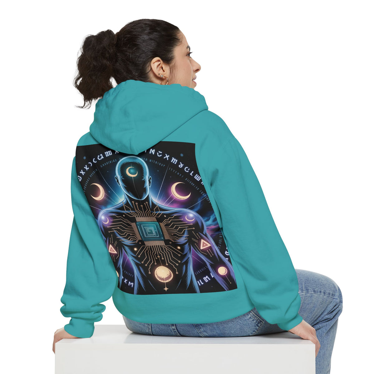 NVK AWAKE CIRCLE HOODIE™ — Minimalist Graphic Pullover