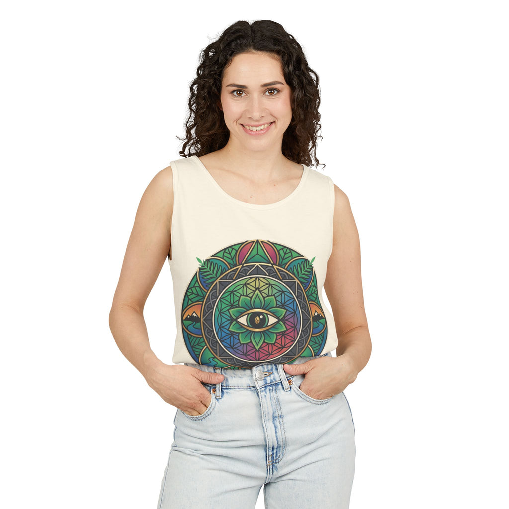 NVK MANDALA EYE TANK™ — Unisex Spiritual Graphic