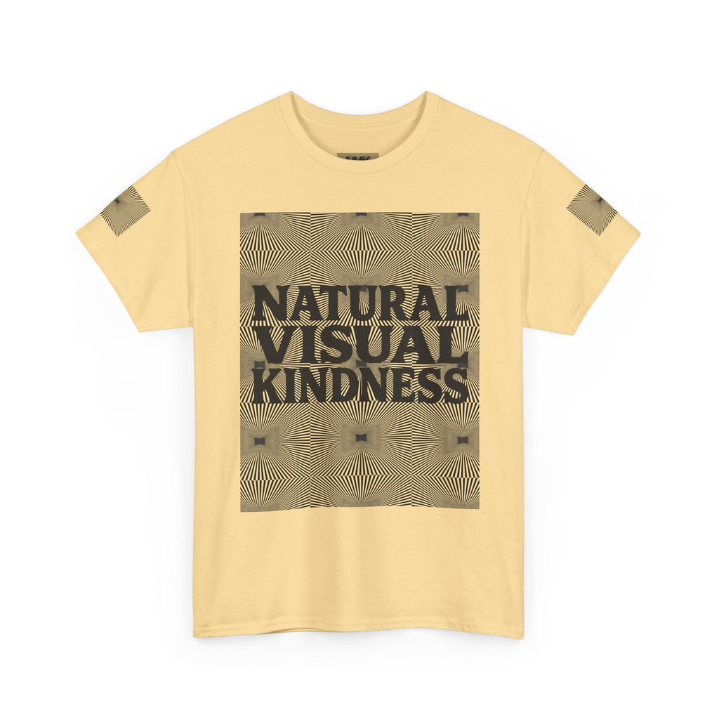 NVK NATURAL VISUAL KINDNESS TEE™ — Optical Art Graphic