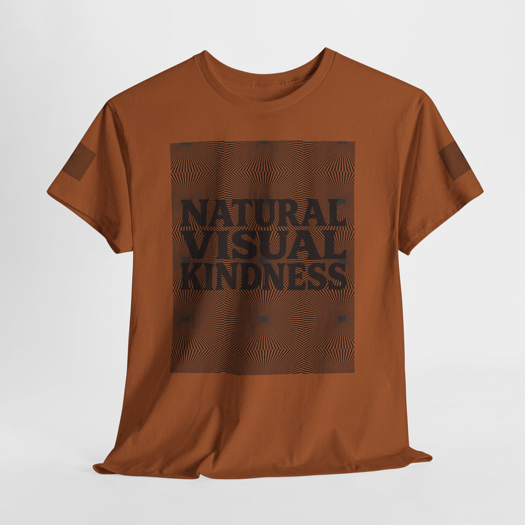 NVK NATURAL VISUAL KINDNESS TEE™ — Optical Art Graphic