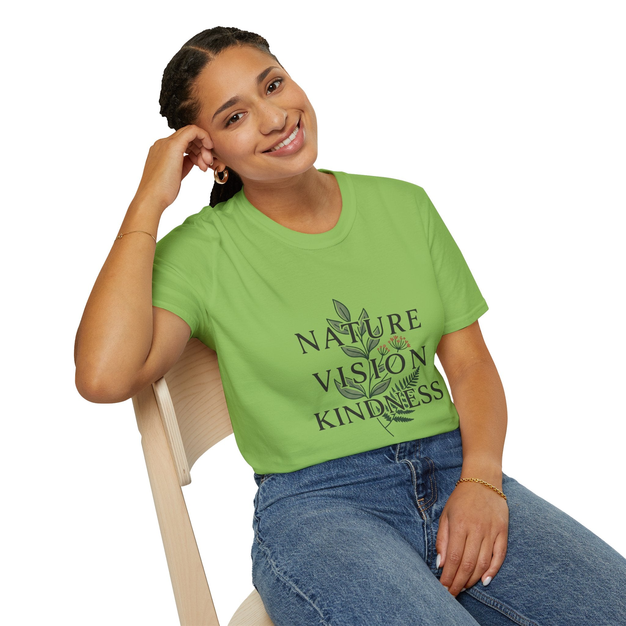NVK NATURE VISION TEE™ — Botanical Graphic, Everyday Wear
