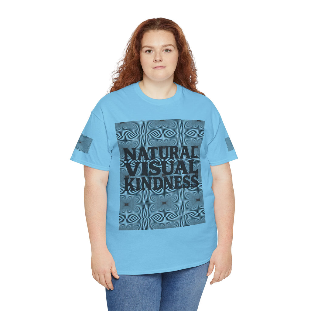 NVK NATURAL VISUAL KINDNESS TEE™ — Optical Art Graphic