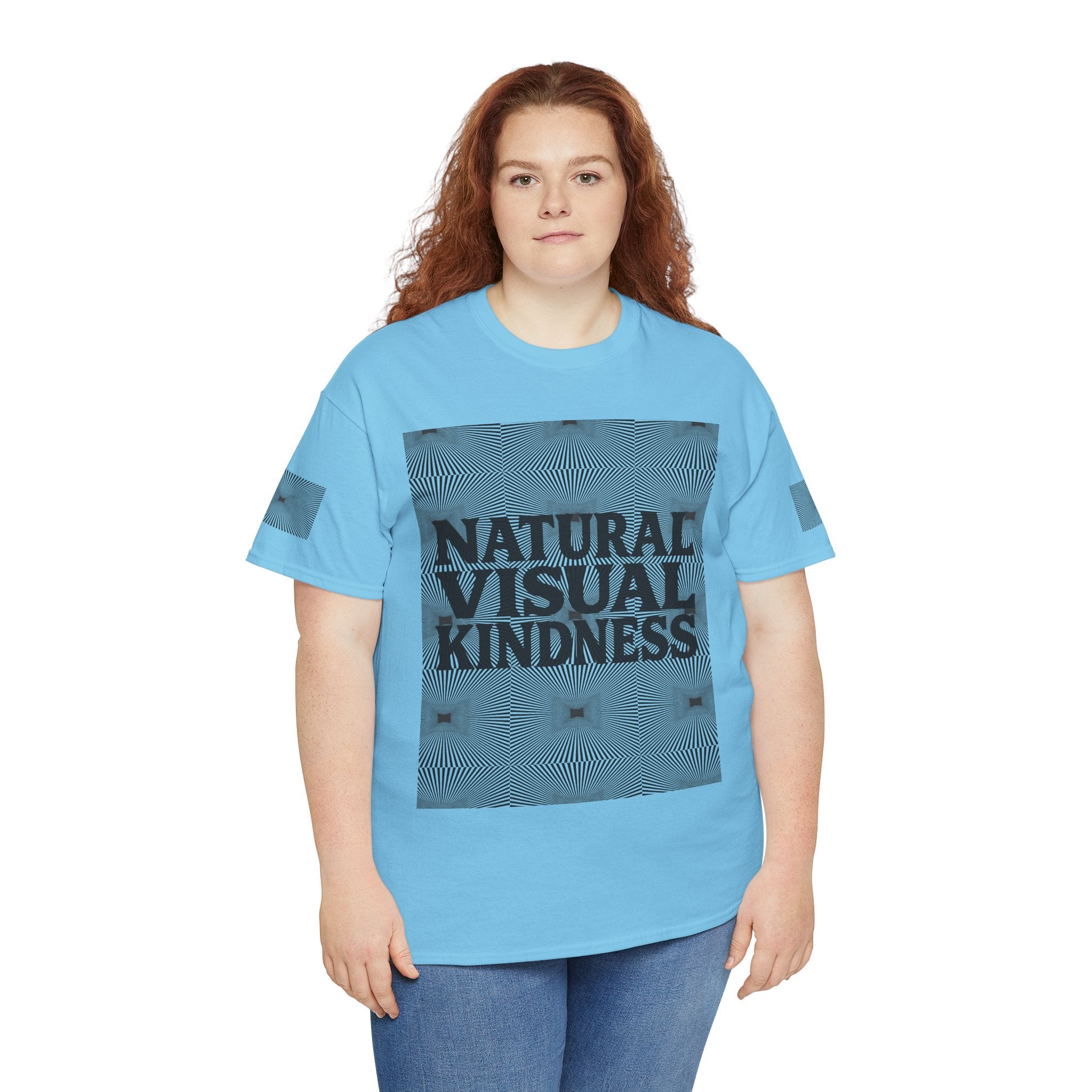 NVK NATURAL VISUAL KINDNESS TEE™ — Optical Art Graphic