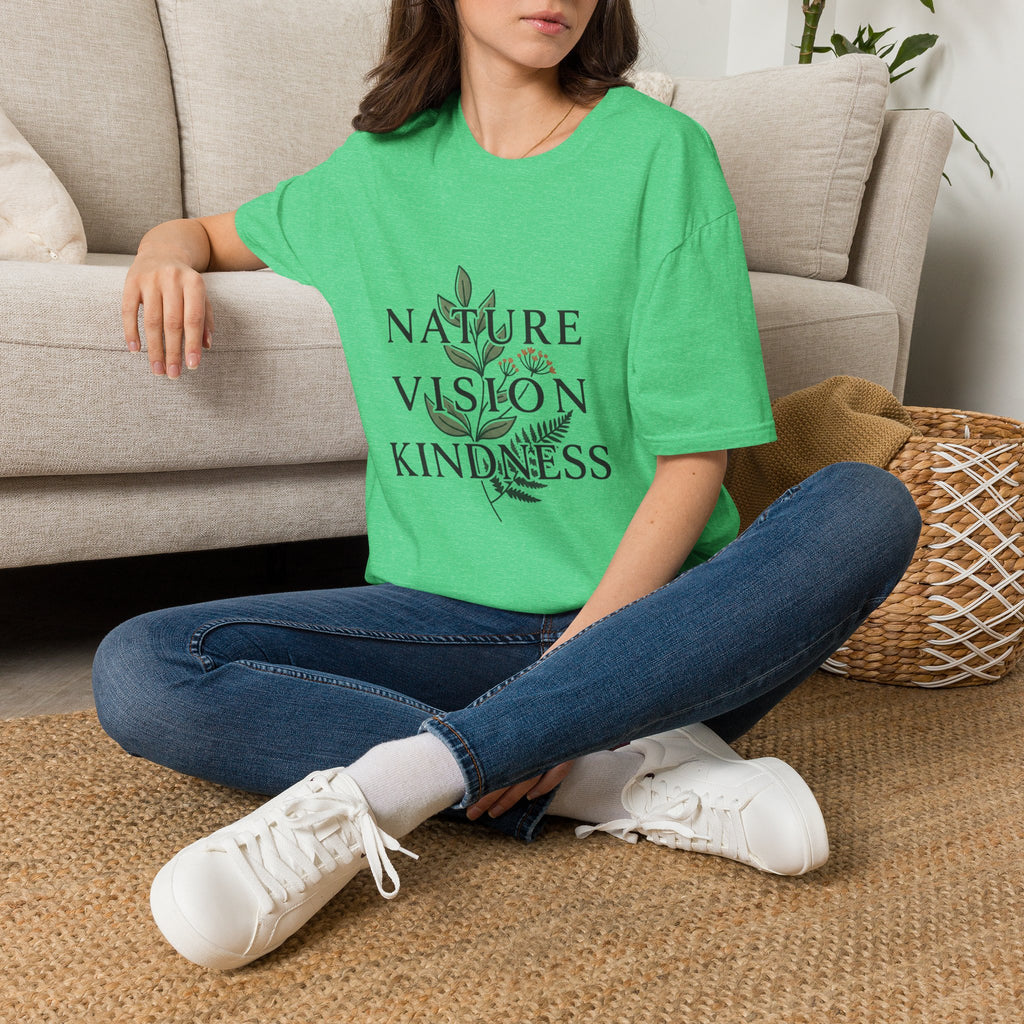 NVK NATURE VISION TEE™ — Botanical Graphic, Everyday Wear