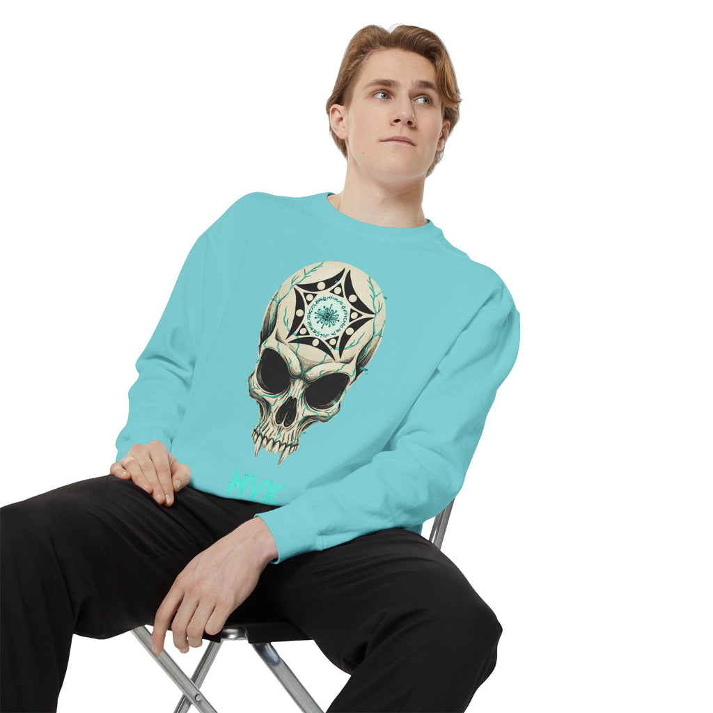 NVK BUGA SPHERE SKULL SWEATSHIRT™ — Graphic Crewneck