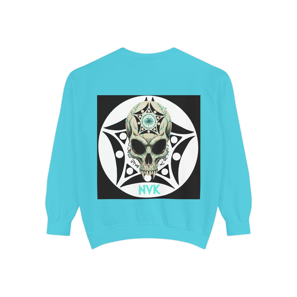 NVK BUGA SPHERE SKULL SWEATSHIRT™ — Graphic Crewneck