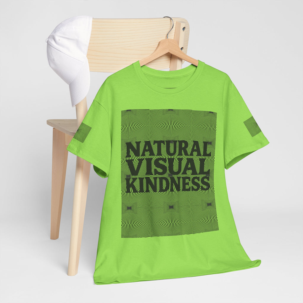 NVK NATURAL VISUAL KINDNESS TEE™ — Optical Art Graphic