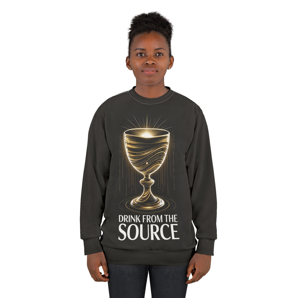 NVK DRINK FROM THE SOURCE SWEATSHIRT™ — Unisex AOP Crewneck