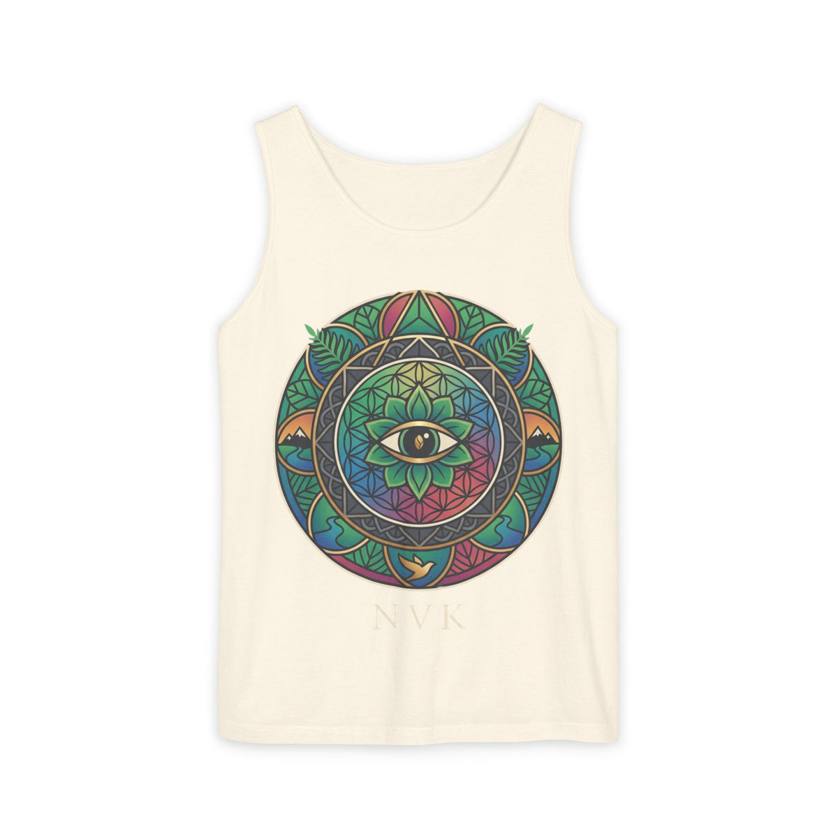 NVK MANDALA EYE TANK™ — Unisex Spiritual Graphic
