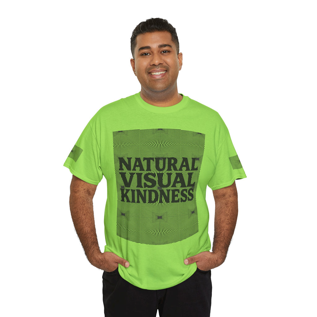 NVK NATURAL VISUAL KINDNESS TEE™ — Optical Art Graphic