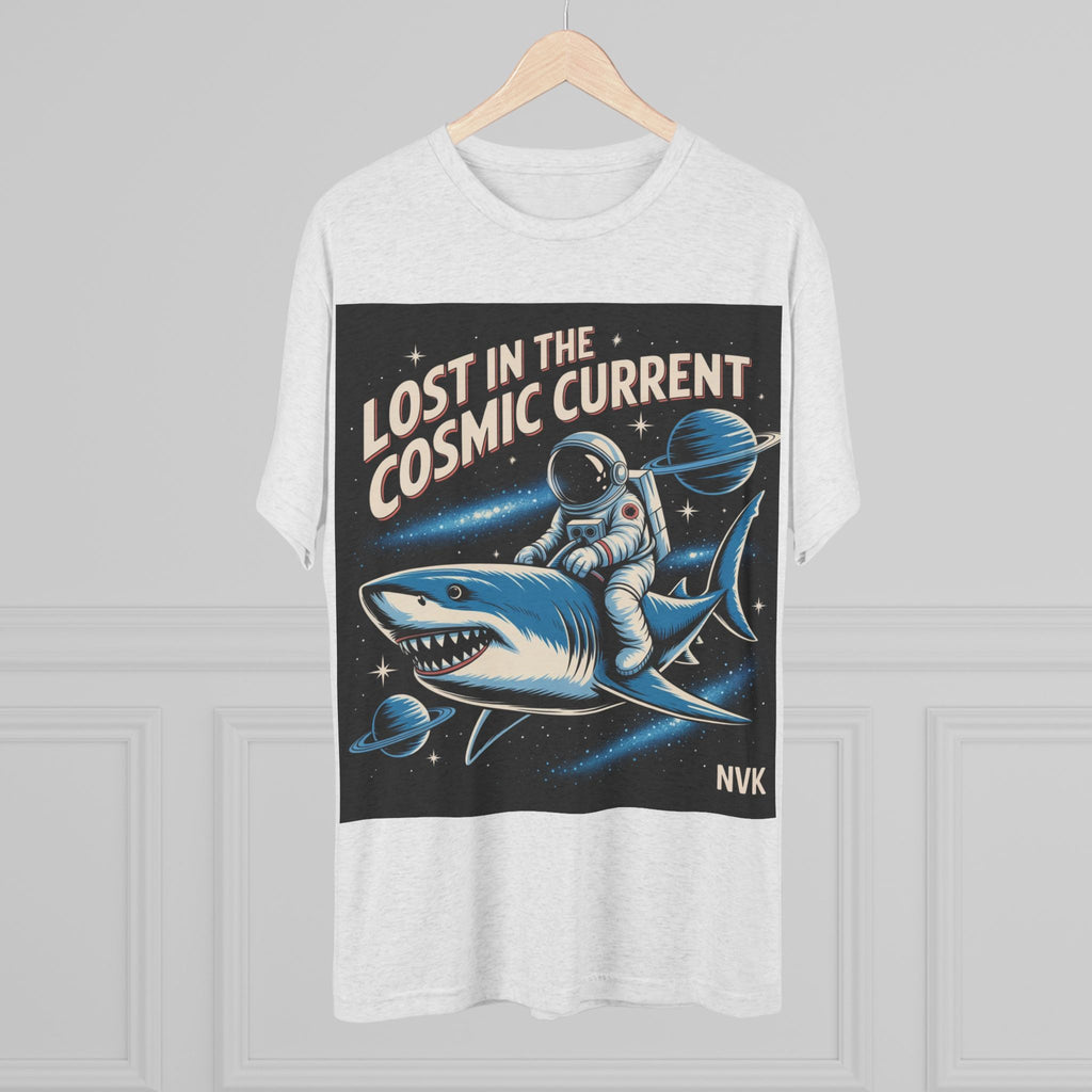NVK COSMIC CURRENT TEE™ — Unisex Tri-Blend Graphic