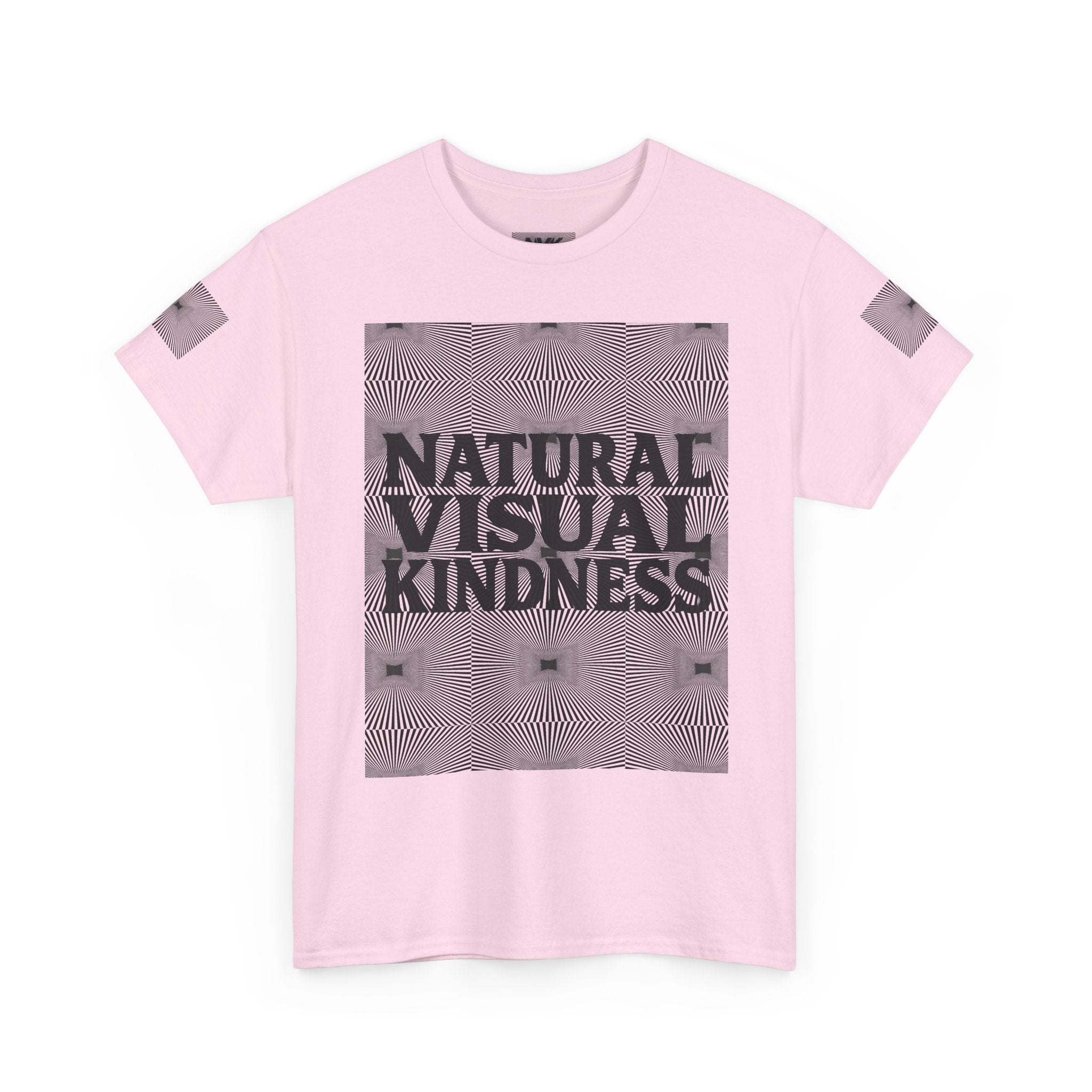 NVK NATURAL VISUAL KINDNESS TEE™ — Optical Art Graphic