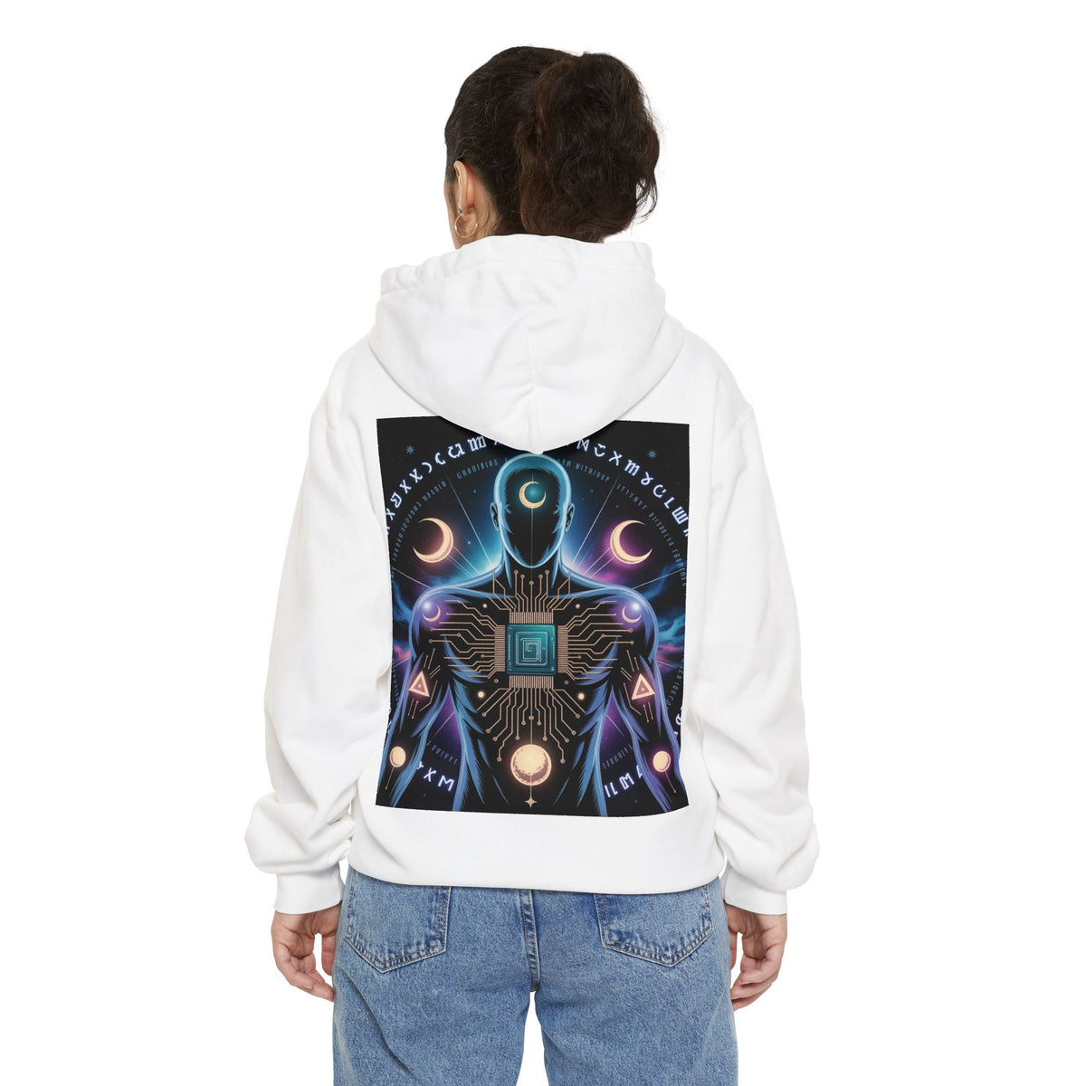 NVK AWAKE CIRCLE HOODIE™ — Minimalist Graphic Pullover