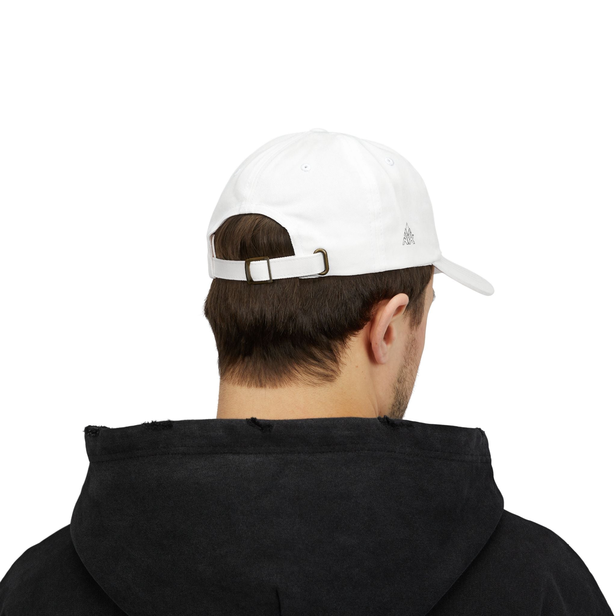 NVK EMBROIDERED DAD CAP™ — Classic White Baseball Hat