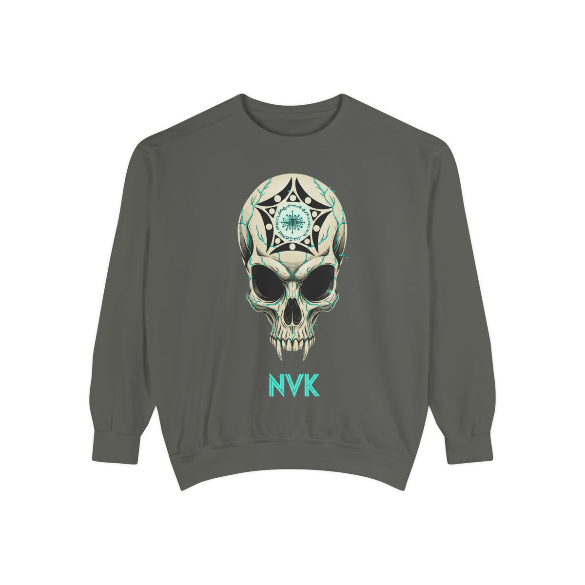 NVK BUGA SPHERE SKULL SWEATSHIRT™ — Graphic Crewneck
