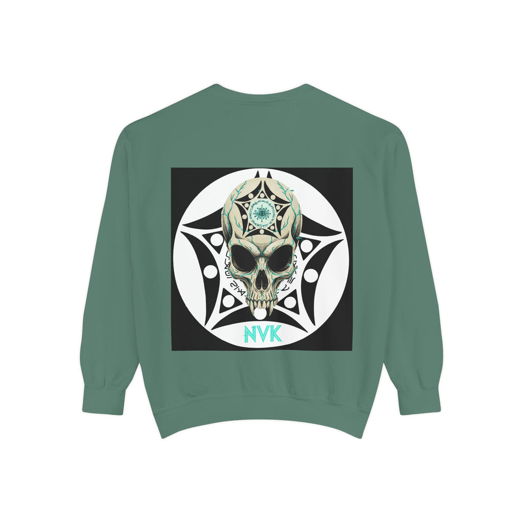 NVK BUGA SPHERE SKULL SWEATSHIRT™ — Graphic Crewneck