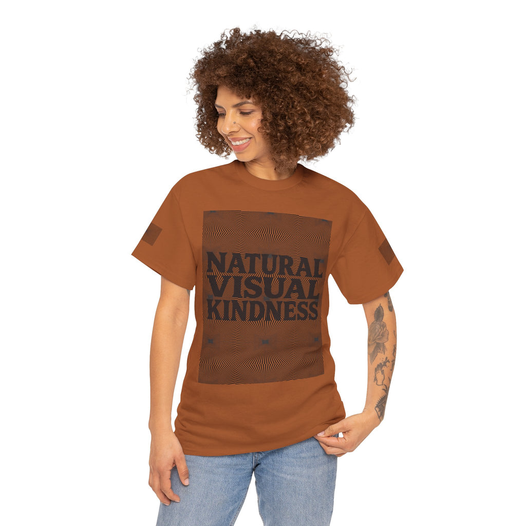 NVK NATURAL VISUAL KINDNESS TEE™ — Optical Art Graphic