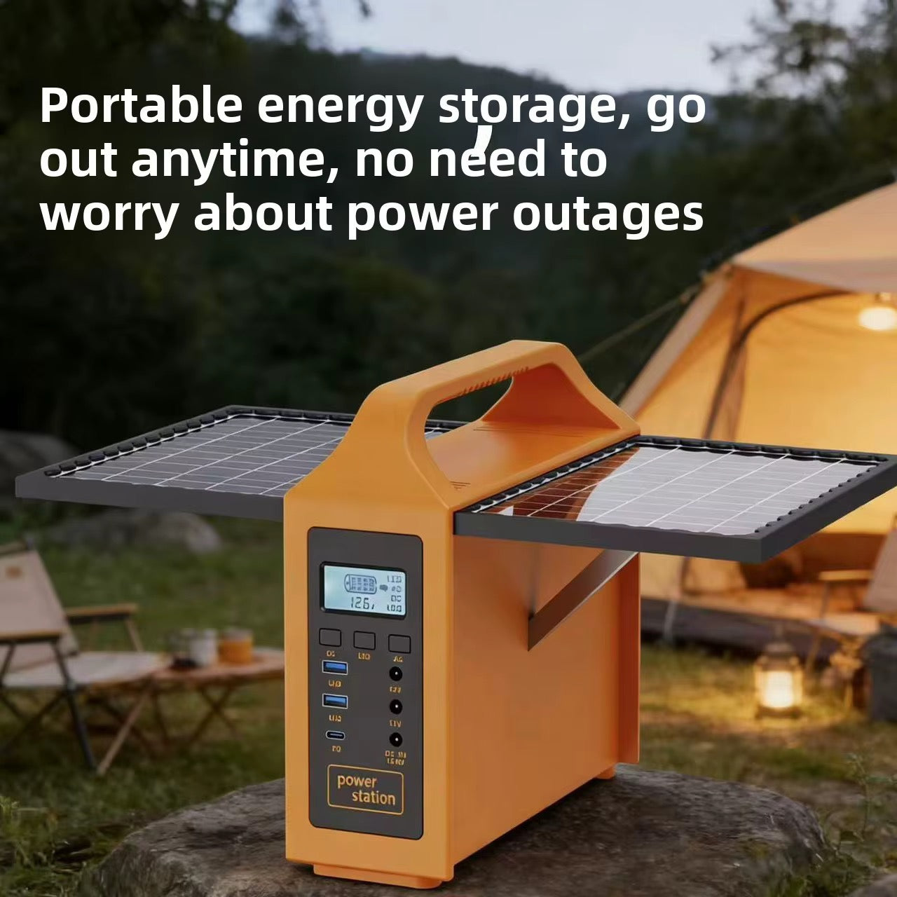 NVK POWER™ Portable Solar Power Station (200W Pro)