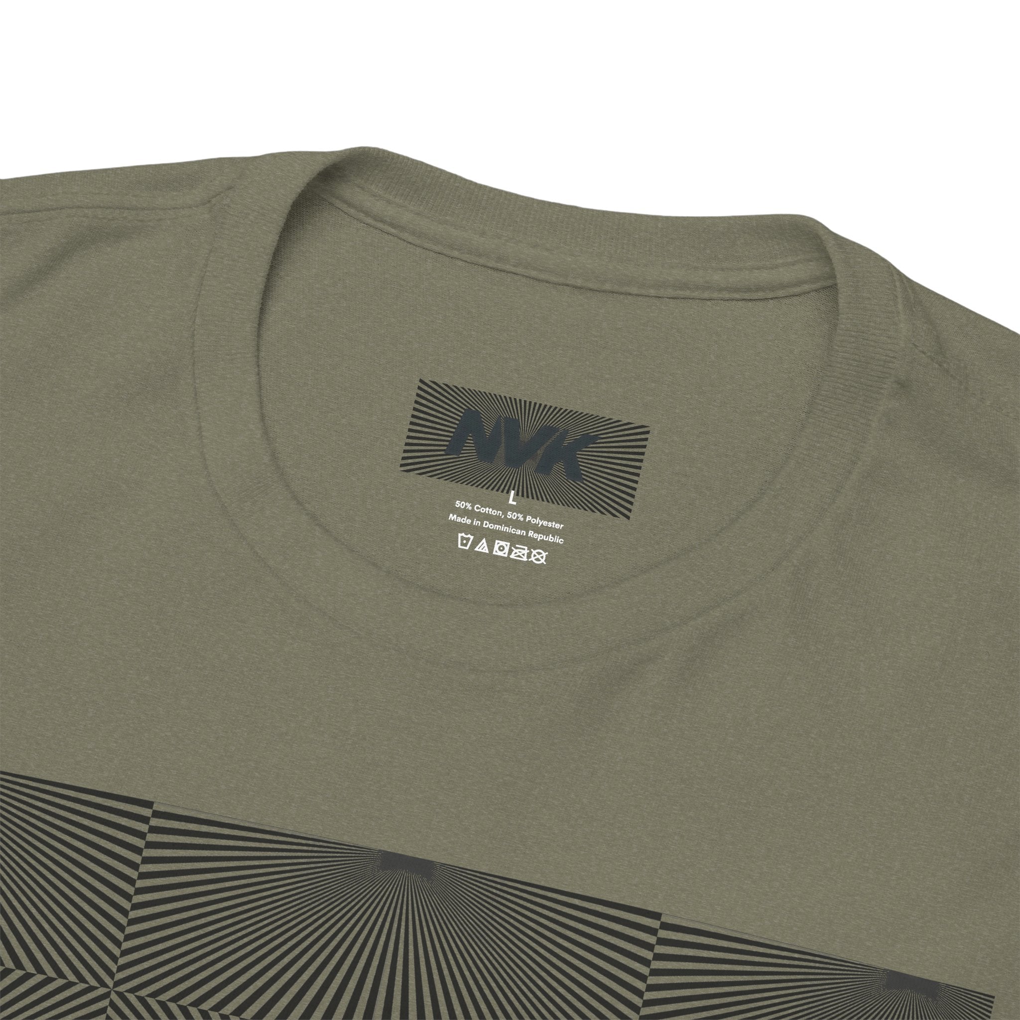 NVK NATURAL VISUAL KINDNESS TEE™ — Optical Art Graphic