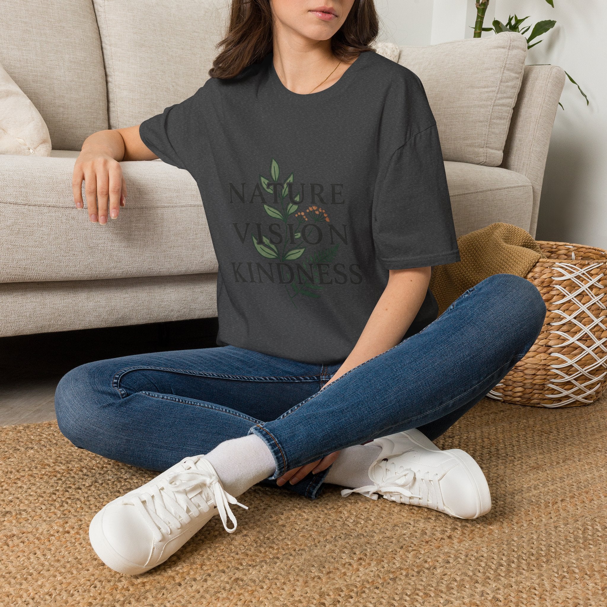 NVK NATURE VISION TEE™ — Botanical Graphic, Everyday Wear