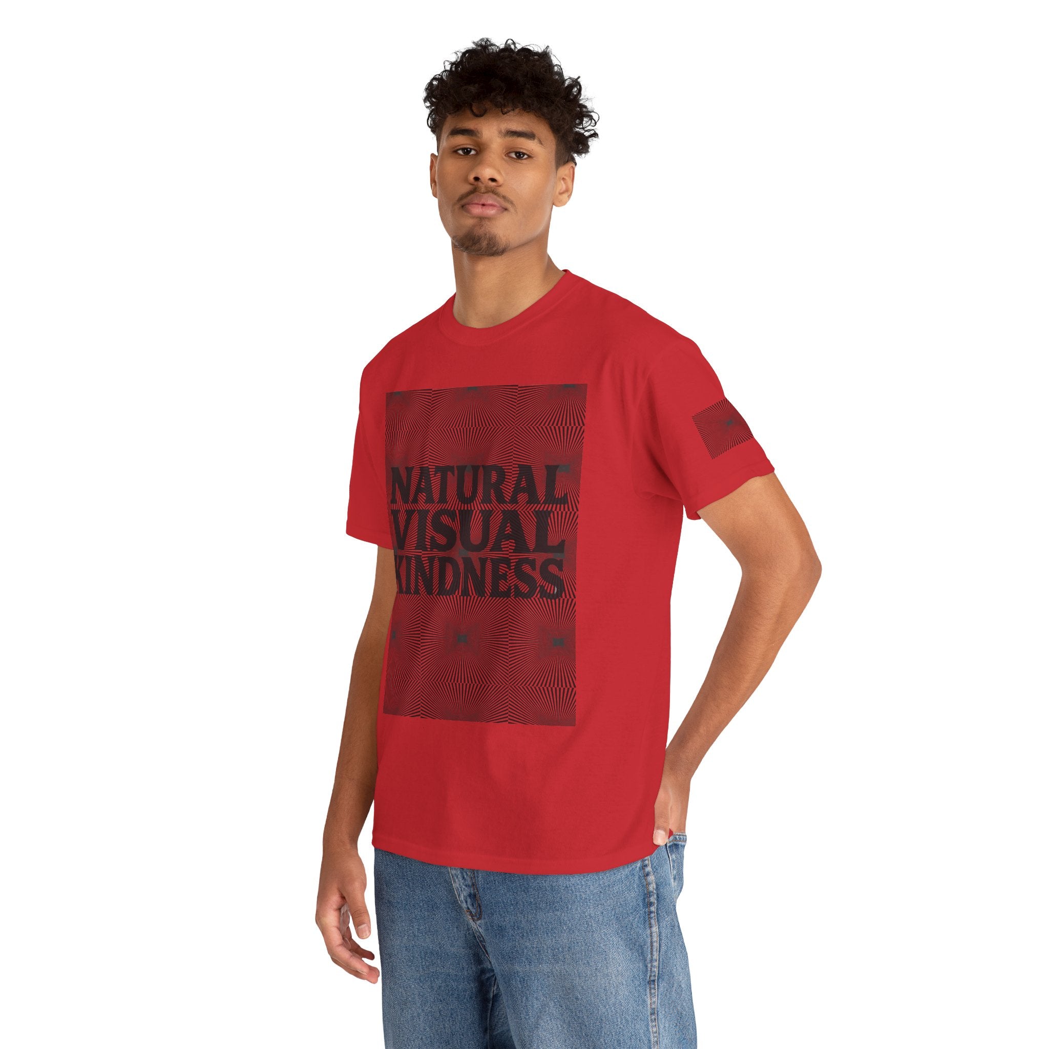 NVK NATURAL VISUAL KINDNESS TEE™ — Optical Art Graphic