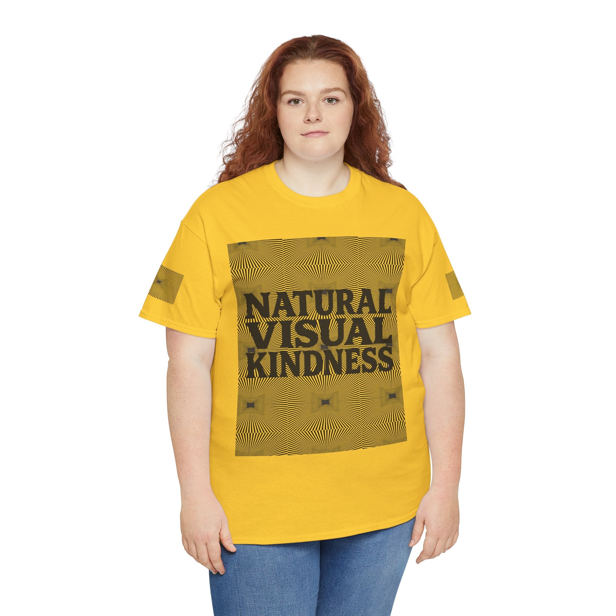 NVK NATURAL VISUAL KINDNESS TEE™ — Optical Art Graphic