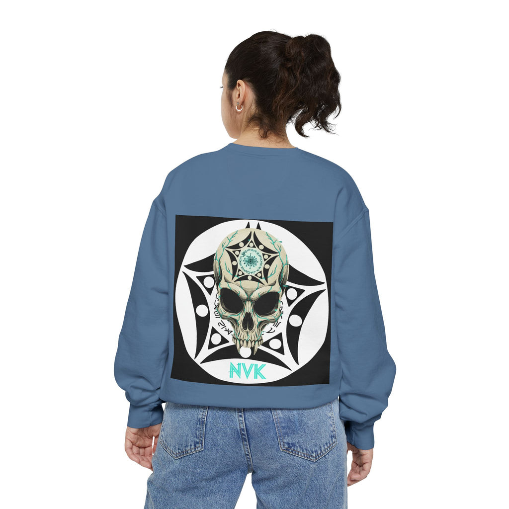 NVK BUGA SPHERE SKULL SWEATSHIRT™ — Graphic Crewneck