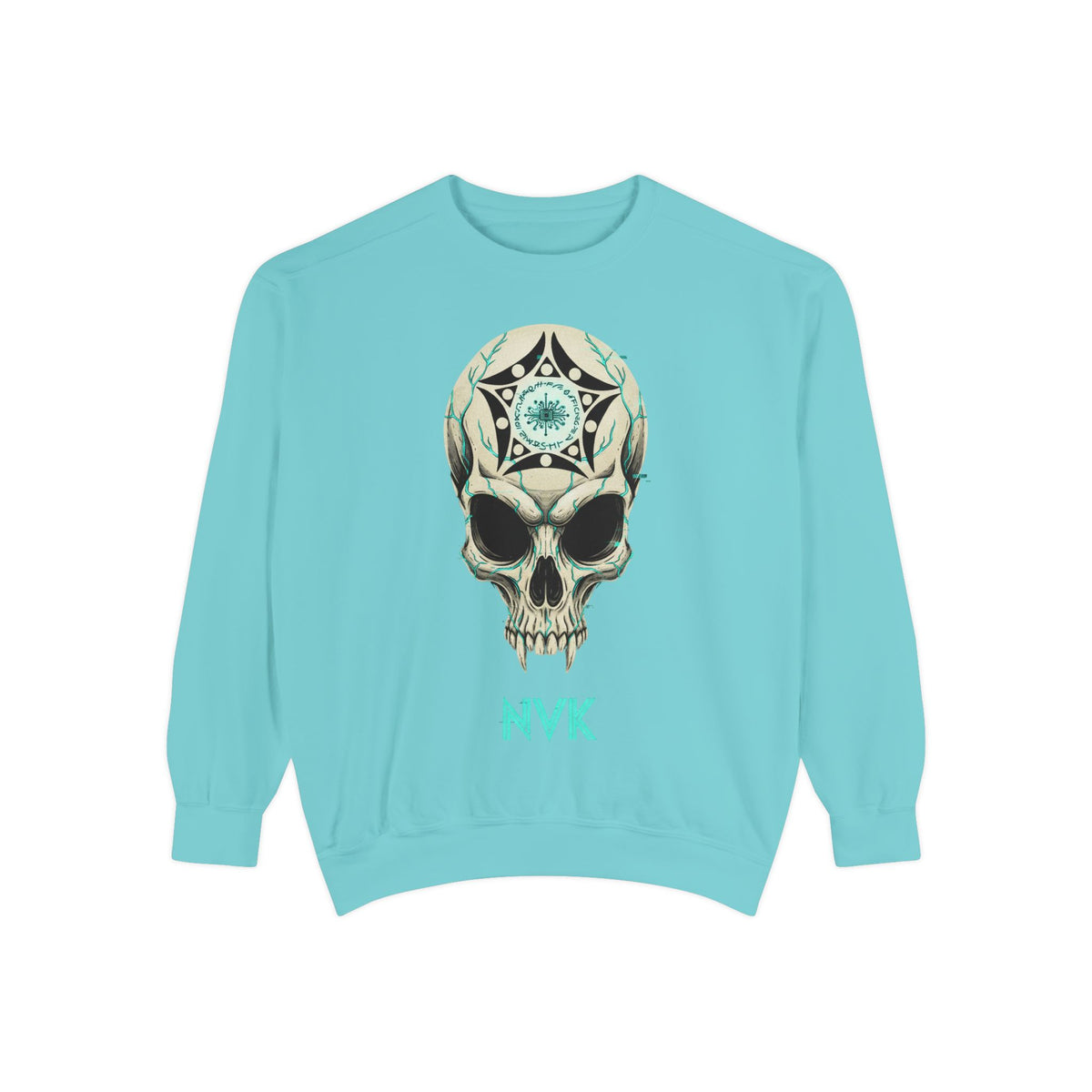 NVK BUGA SPHERE SKULL SWEATSHIRT™ — Graphic Crewneck