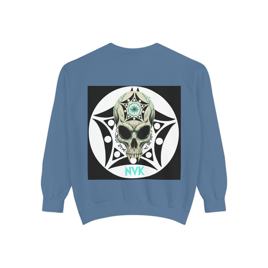 NVK BUGA SPHERE SKULL SWEATSHIRT™ — Graphic Crewneck