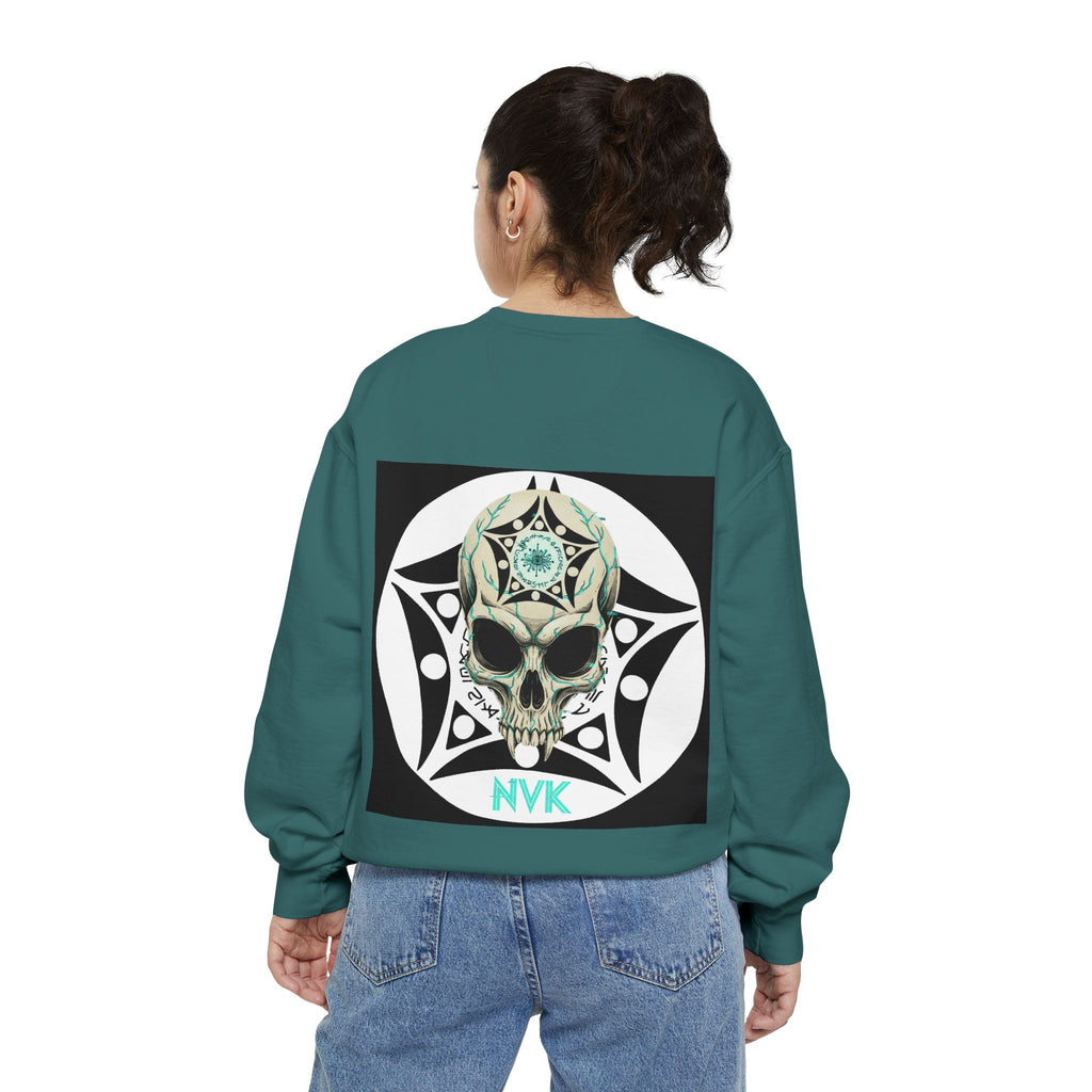 NVK BUGA SPHERE SKULL SWEATSHIRT™ — Graphic Crewneck
