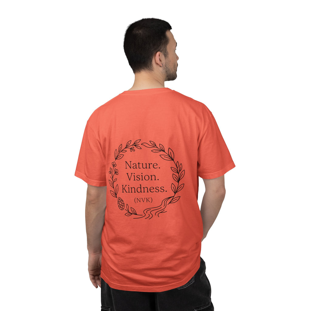NVK NATURE VISION KINDNESS TEE™ — Floral Wreath Graphic