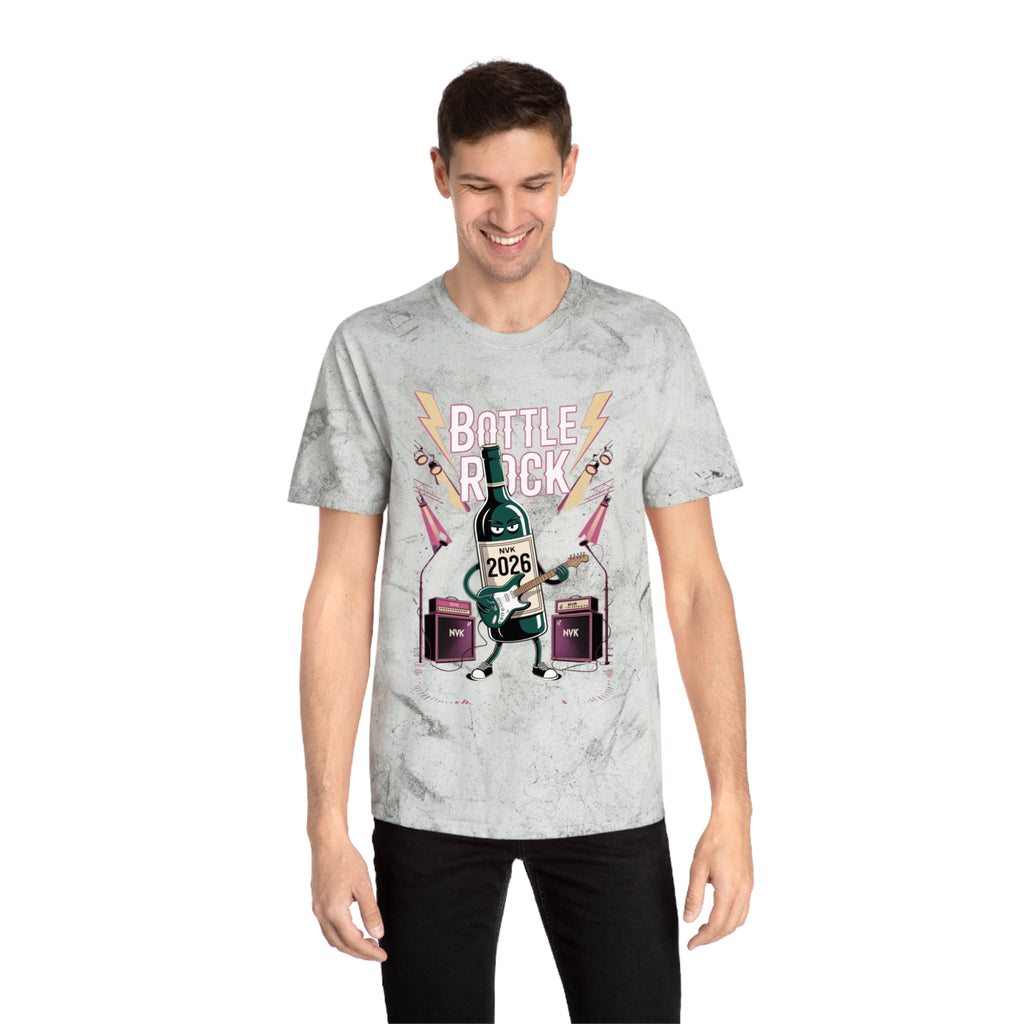 NVK BOTTLE ROCK TEE™ — Vintage Tie-Dye Graphic