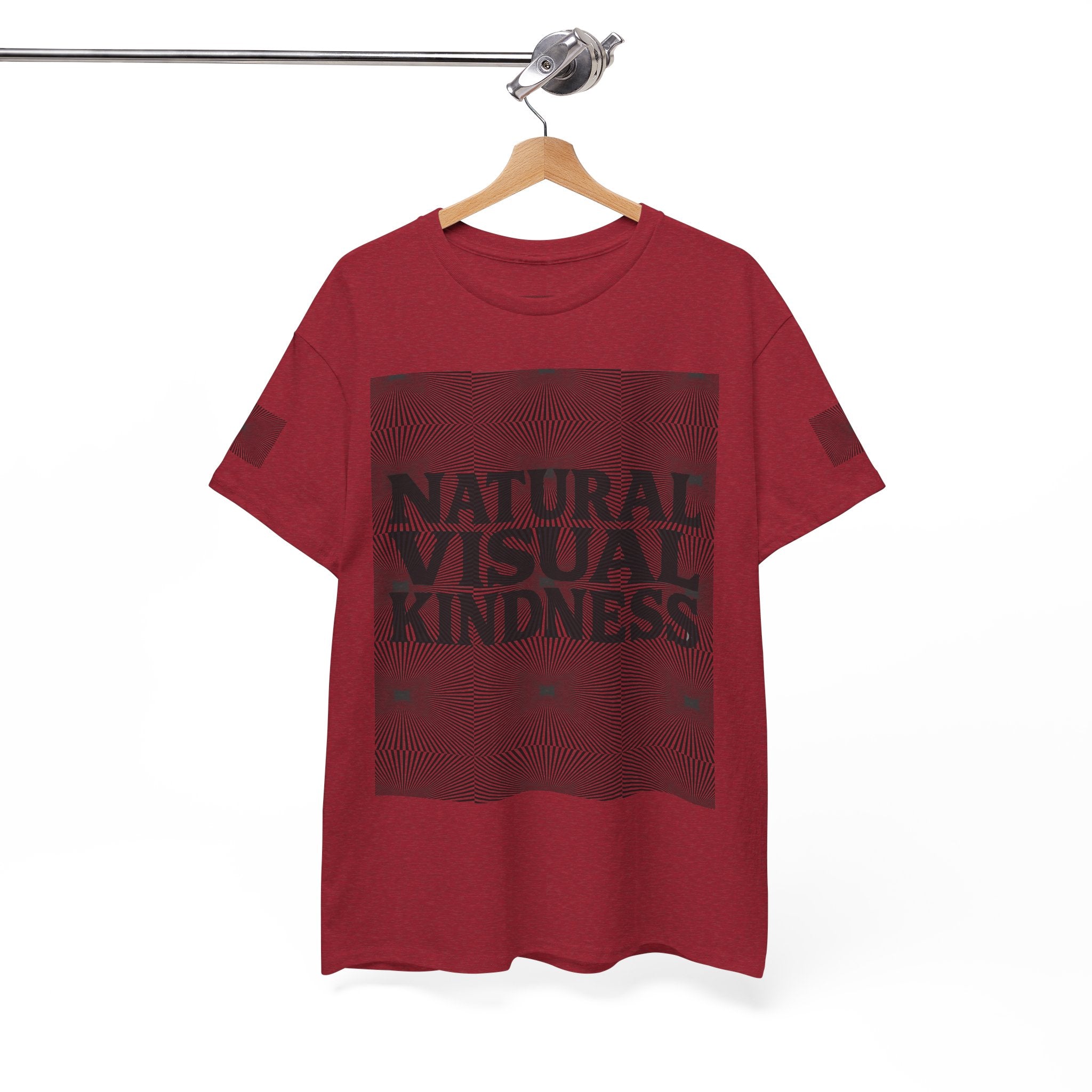 NVK NATURAL VISUAL KINDNESS TEE™ — Optical Art Graphic