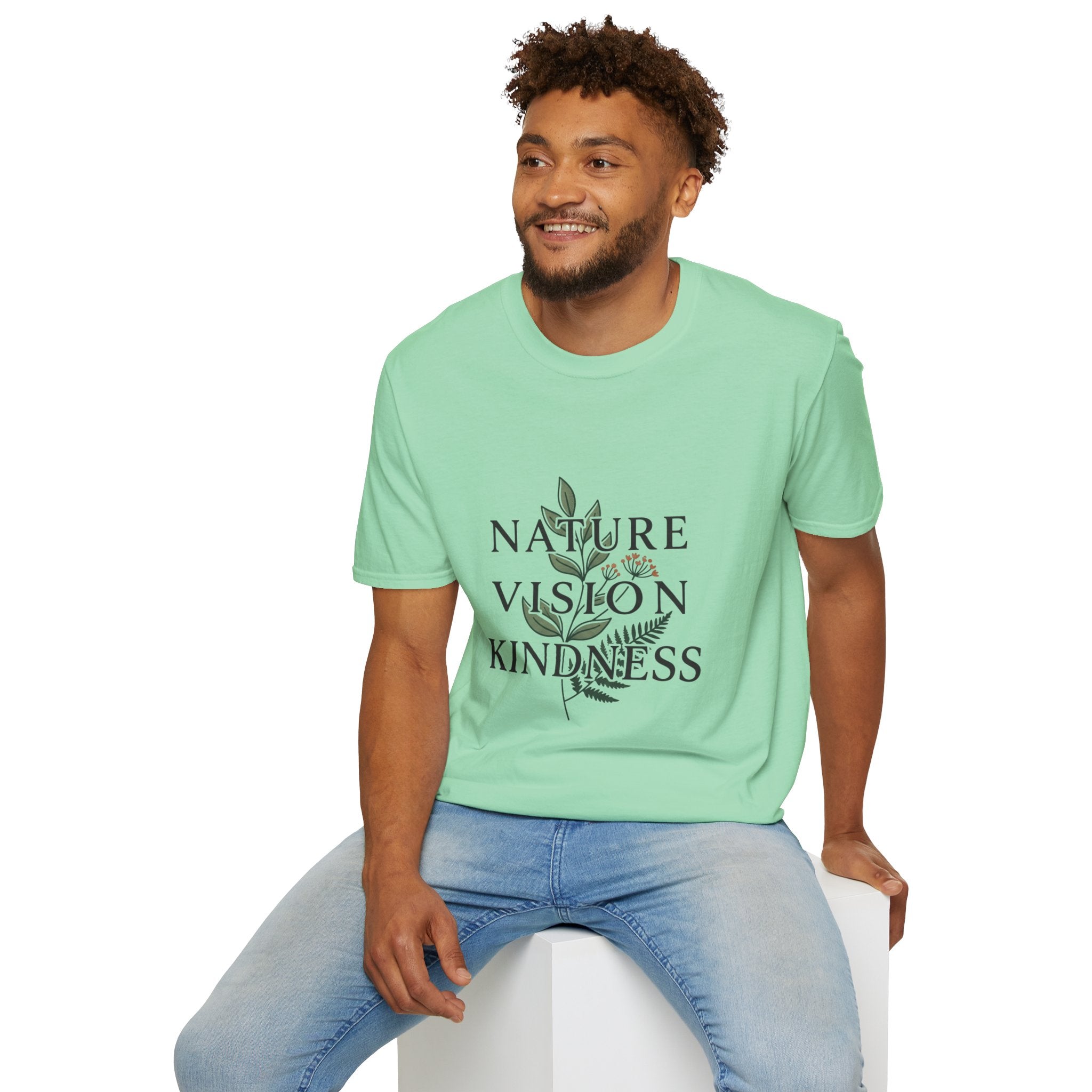NVK NATURE VISION TEE™ — Botanical Graphic, Everyday Wear