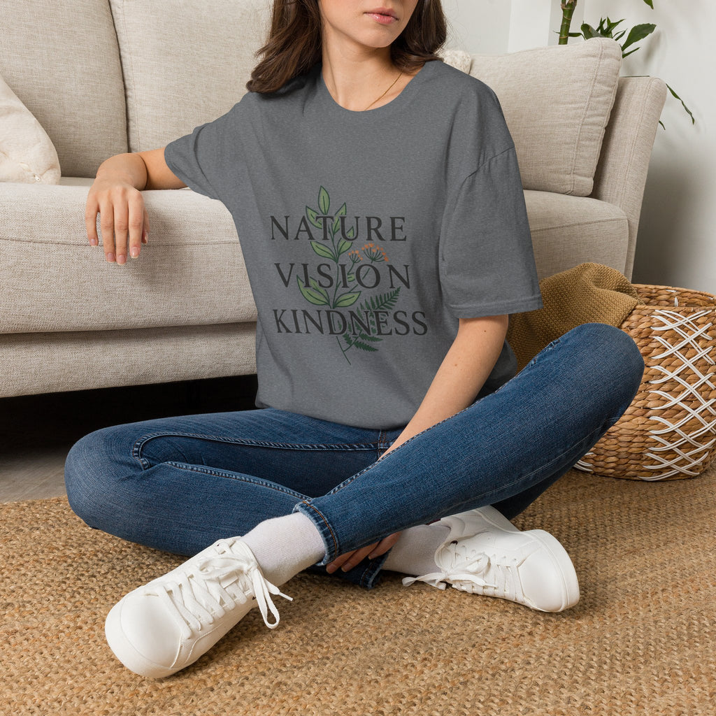 NVK NATURE VISION TEE™ — Botanical Graphic, Everyday Wear