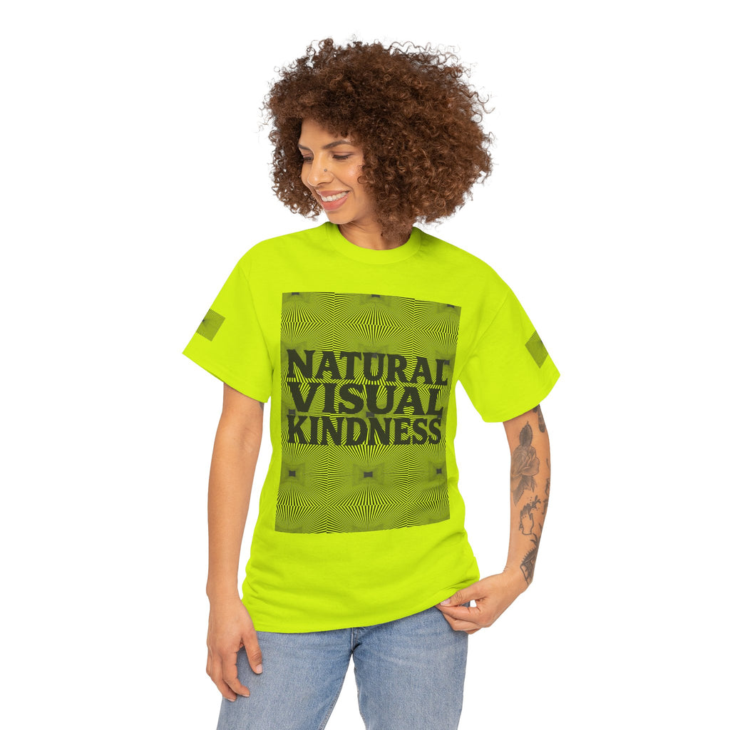 NVK NATURAL VISUAL KINDNESS TEE™ — Optical Art Graphic