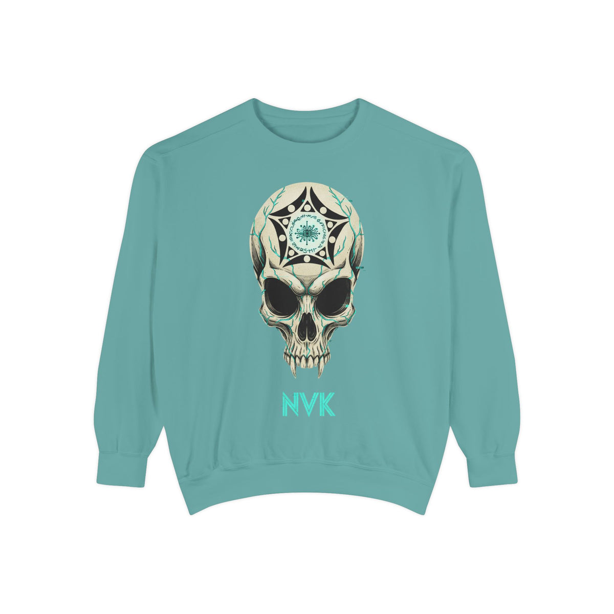 NVK BUGA SPHERE SKULL SWEATSHIRT™ — Graphic Crewneck