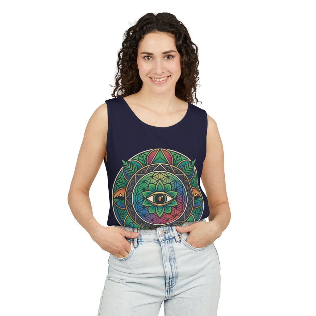 NVK MANDALA EYE TANK™ — Unisex Spiritual Graphic