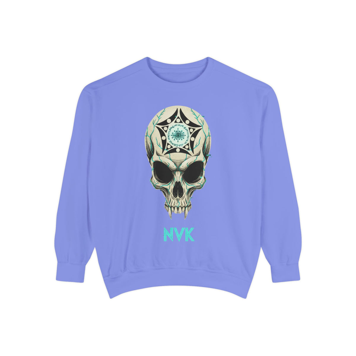 NVK BUGA SPHERE SKULL SWEATSHIRT™ — Graphic Crewneck