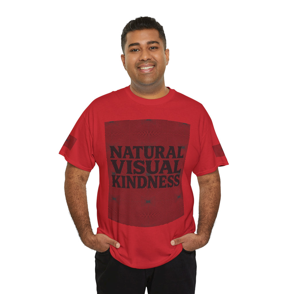 NVK NATURAL VISUAL KINDNESS TEE™ — Optical Art Graphic